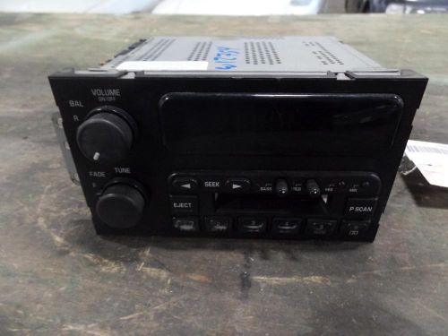 95 buick lesabre audio stereo radio am fm tape player unit