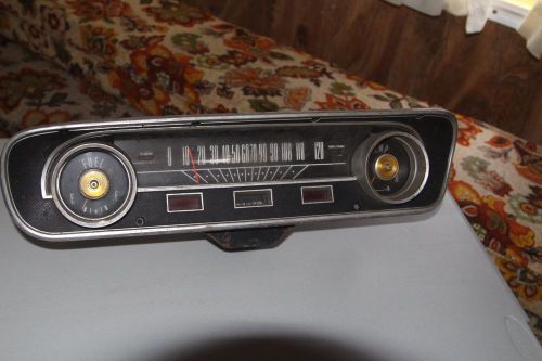 Mustang speedometer with gauges and odometer 1965-1966