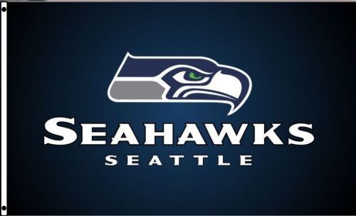 Seahawks seattle football soccer nfl flag banner sign 5x3 feet new limited!