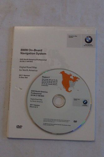 2011 bmw  navigation nav dvd rom oem 65902199843 western us, canada, mexico