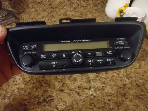 Honda odyssey touring premium audio system equipment oem 05-10 2005