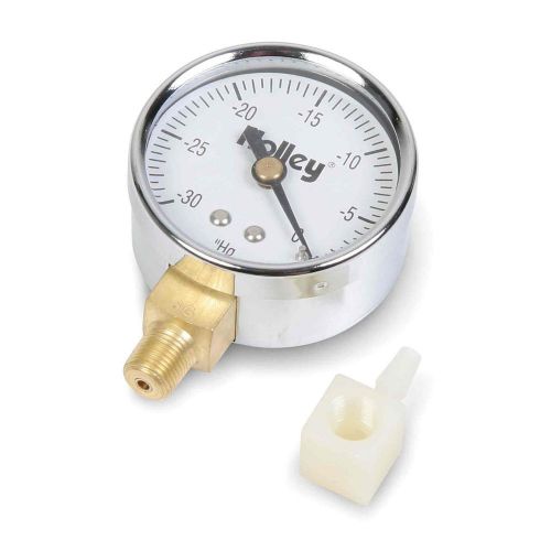 Holley 26-501 vacuum gauge vacuum gauge, 0-30in/hg