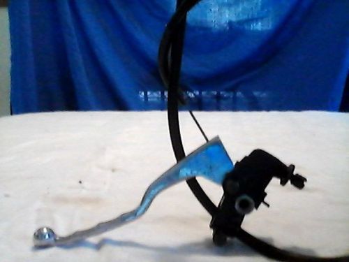 1986 kawasaki zl 600 clutch lever ,bracket and cable