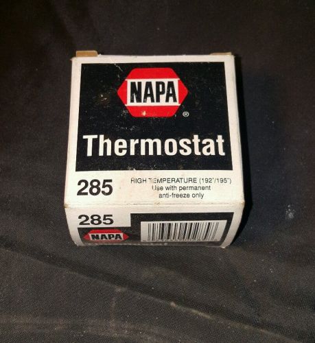 Nos engine coolant thermostat, napa 285