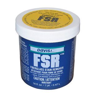 Davis fsr fiberglass stain remover 16oz 790