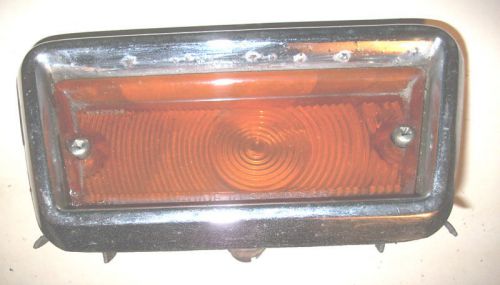 Used 1965 1966 1967 1968 1969 chevrolet corvair parking light lens amber