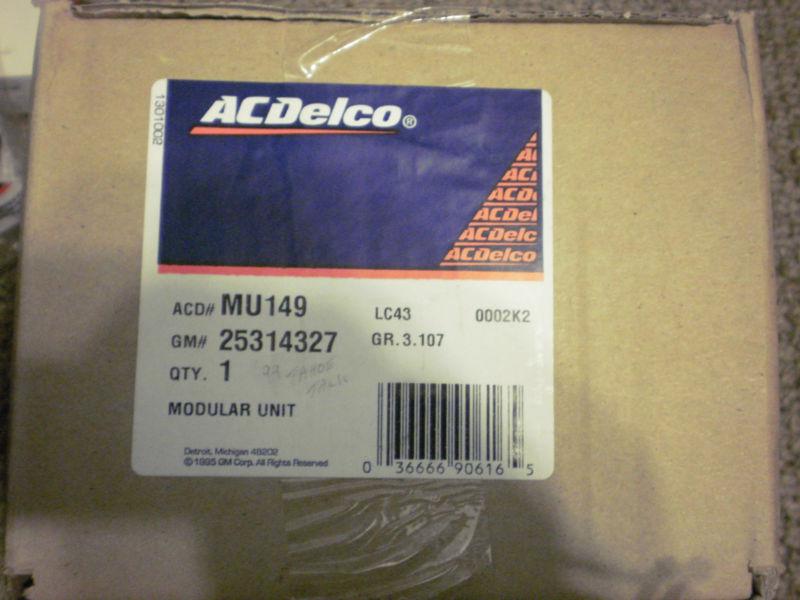 New oem gm 25314327 acdelco mu149 electric fuel pump module 