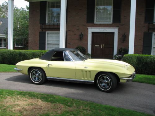 1966 corvette stingry convertible