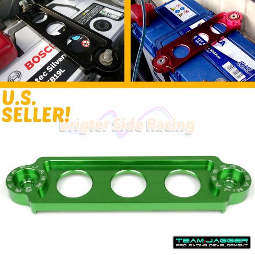 Made to fit 90-01 integra dc jdm battery tie down clamp aluminum anodized green