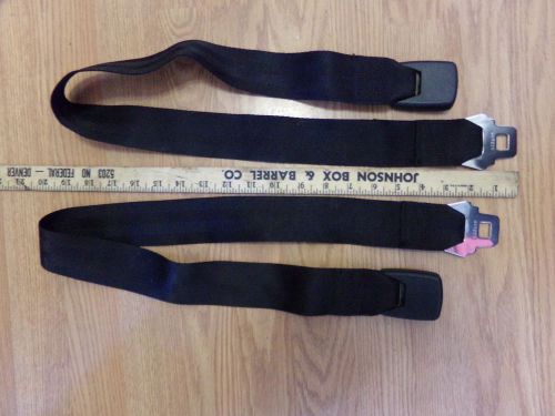 1971  dodge demon,plymouth duster black shoulder straps pair