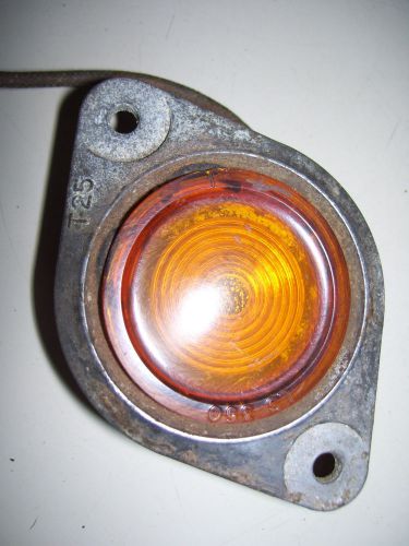Vintage amber ls350 marker light t-25  -       - mis153