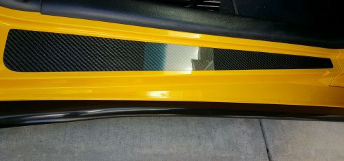 C5 corvette real carbon fiber door sill plate covers.  american made!