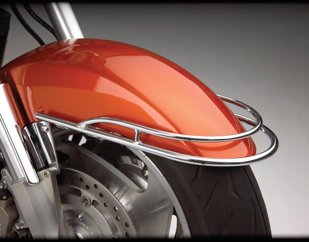 Show chrome fender rail front fits honda vtx1800 retro 2002-2008