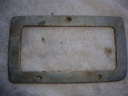 Used. 1948 desoto custom suicide doors, dome light, front parking light bezel?