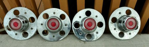 Vintage ford mustang/pinto center caps (4) oem 1974-1980