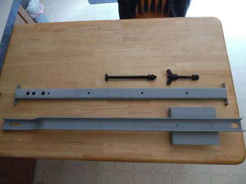 1959-1960 dodge pickup spare tire carrier , crossbar and bolts