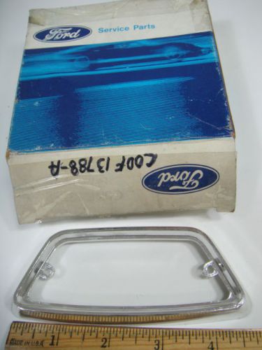 1960 ford falcon 61 62 63 64 falcon ranchero - dome lamp light bezel door - nos