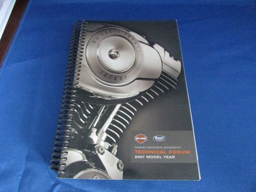 Oem harley-davidson &amp; buell technical forum 2007 all model&#039;s year book used.