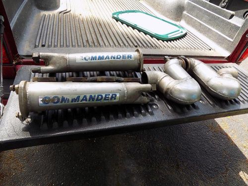 Set stainless steel comander 302 marine manifolds and risers