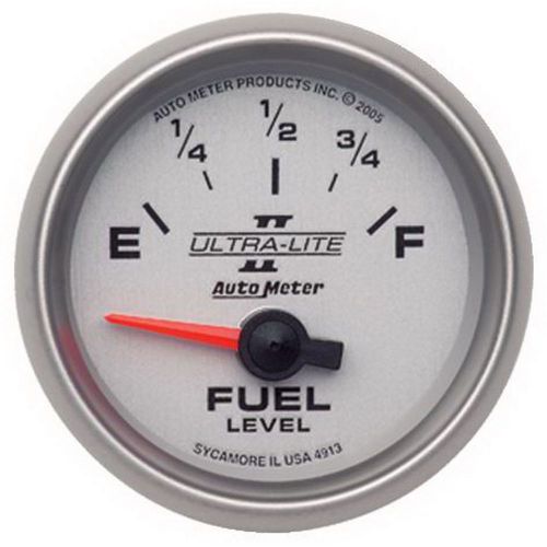 Auto meter 4913 ultra-lite ii; electric fuel level gauge