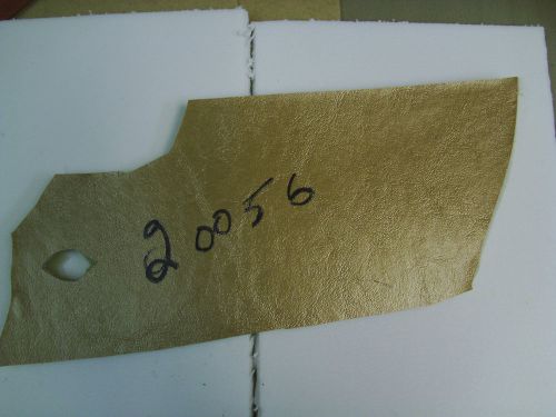 Marine vinyl metallic brassy formula boat replacment foam back