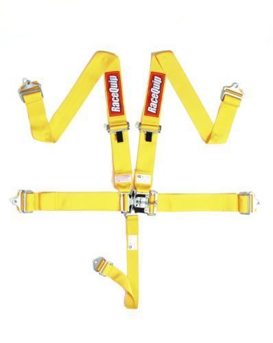 5pt yellow racequip 711031 belts imca drag circle track