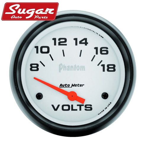 Auto meter 5891 phantom; electric voltmeter gauge