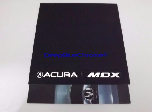 Acura mdx 2016 sales catalog 3 piece brochure booklet factory guide suv sh-awd