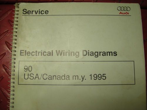 Audi 90 1995 wiring diagrams factory issued free shipping