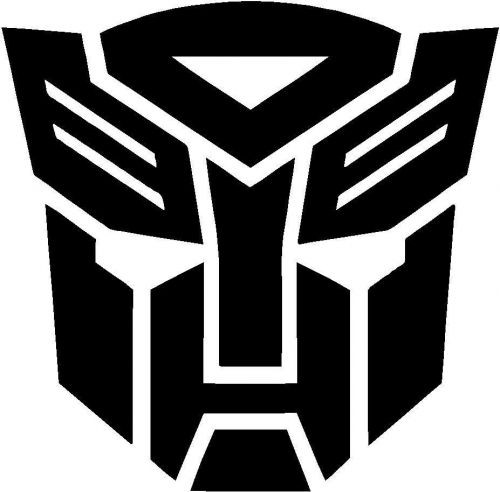 Transformers autobot vinyl decal sticker window