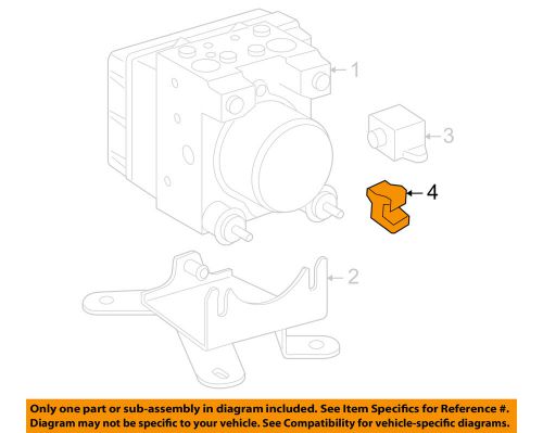 Toyota oem 05-11 tacoma anti-lock brakes-decel switch 8944060130