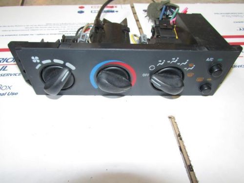 97 98 99 cavalier temperature climate heater heat a/c control w/ac w/rr def