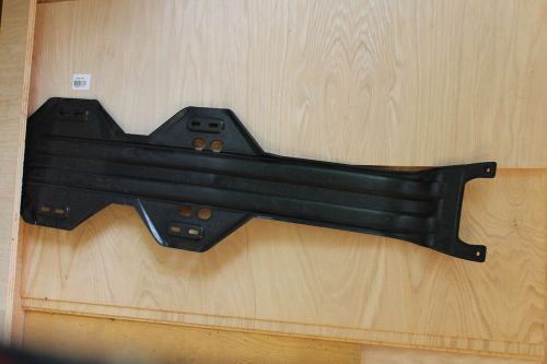 2010 can-am atv outlander oem black plastic skid plate &amp; front control arm skids