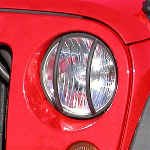 Rugged ridge 11230.03 euro guard kit; headlight guard fits 07-16 wrangler (jk)