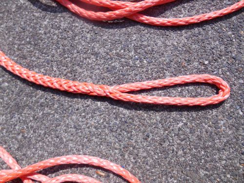 30&#039; of 3/16&#034; dyneema sk-75 wire replacement rope light winch line with eye loop