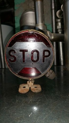 Vintage &#034;stop&#034;  tail light  harley, ford chevy dodge,rat rod, hot rod, custom