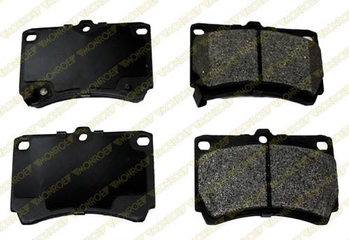 Monroe fx466 brake pad or shoe, front-monroe prosolution semi-metallic brake pad