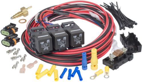 Painless wiring 30118 gen iii/iv truck dual activation/dual fan relay kit