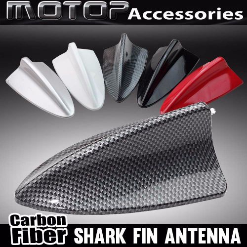 Carbon fiber style dummy bmw shark fin roof decorative aerial antenna decoration