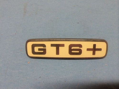 Triumph gt6 badge