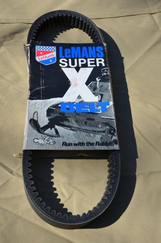 New old stock! vintage lemans super x snowmobile drive belt! lmx 1034