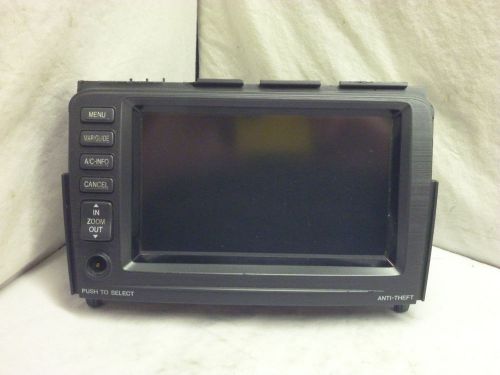 05 06 acura mdx gps navigation screen monitor 39810-s3v-a220 jc1224