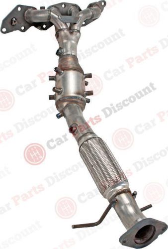 New dec exhaust manifold with integrated catalytic converter header, maz2197