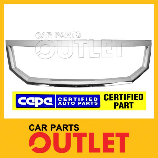 2008-2010 honda odyssey front grille molding ho1202105c new chrome moulding capa