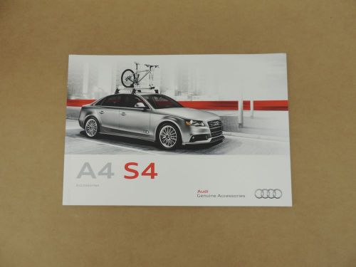 2012 audi a4 s4 accessories brochure sales brochure dealer catalog