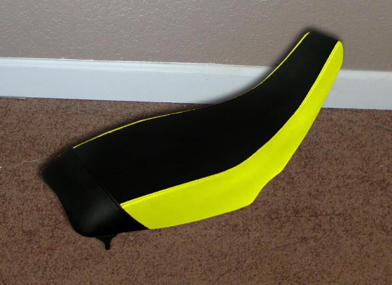 Honda 300ex yellow motoghg seat cover #ghg16318scptbk16417