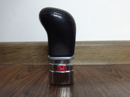 Sport leather stick shift knob honda civic crx accord rare ed9 16v jdm type r