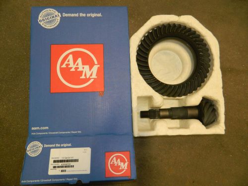 Genuine aam 11.5-410 gearset ring &amp; pinion gm dodge rear axle differential 4:10