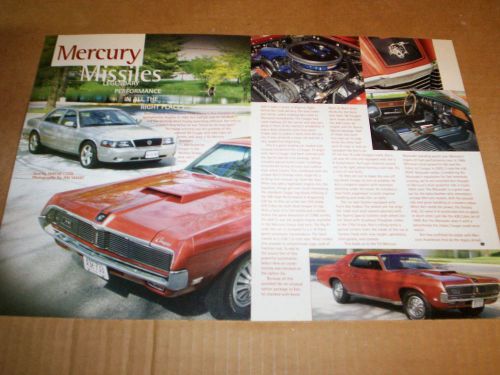 69 1969 mercury cougar 428 cj ram air magazine article