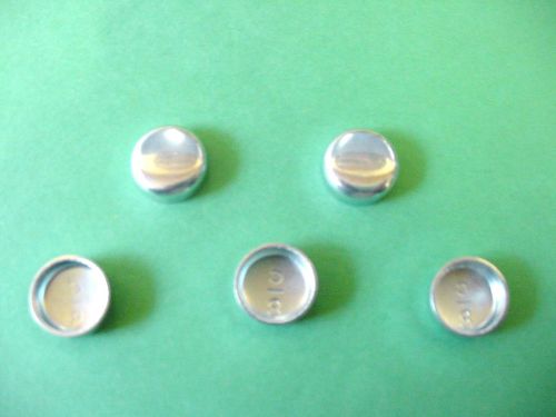 Fits ford 5pk 5/8&#034; freeze expansion plugs zinc plated steel engine cylinder nos
